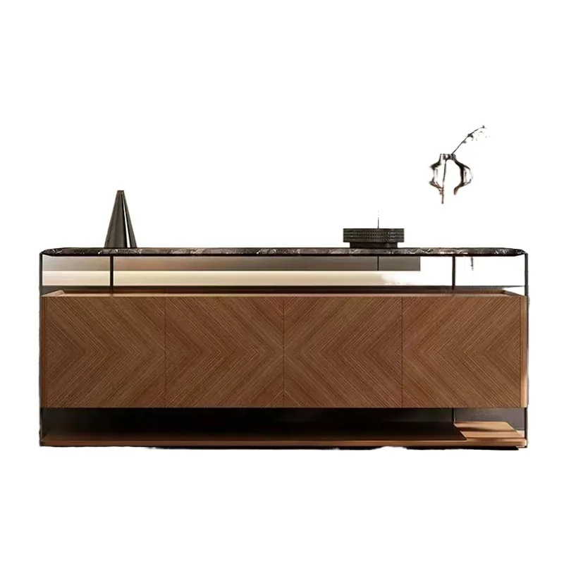 Simple storage in the entrance, modern solid wood dining side cabinet, antique living room
Simple storage in the entrance, modern solid wood dining side cabinet, antique living room