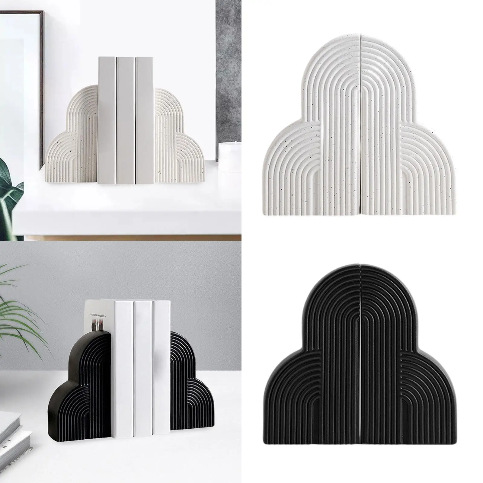2 Pieces Aesthetic Bookends Minimalist Heavy Book Ends for Bookshelf Magazines Cookbooks Shelves Recipe Books Vinyl Records Desk
2 Pieces Aesthetic Bookends Minimalist Heavy Book Ends for Bookshelf Magazines Cookbooks Shelves Recipe Books Vinyl Records Desk