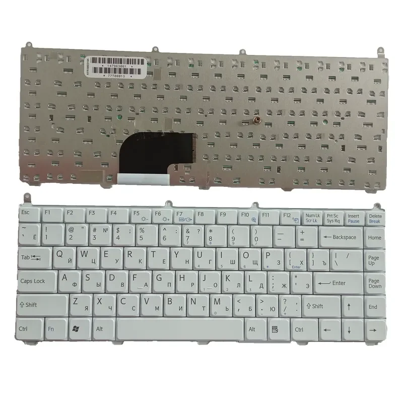 New White Keyboard for Sony Vaio VGN-AR NR NS FE FZ Notebook with RU Layout
New White Keyboard for Sony Vaio VGN-AR NR NS FE FZ Notebook with RU Layout