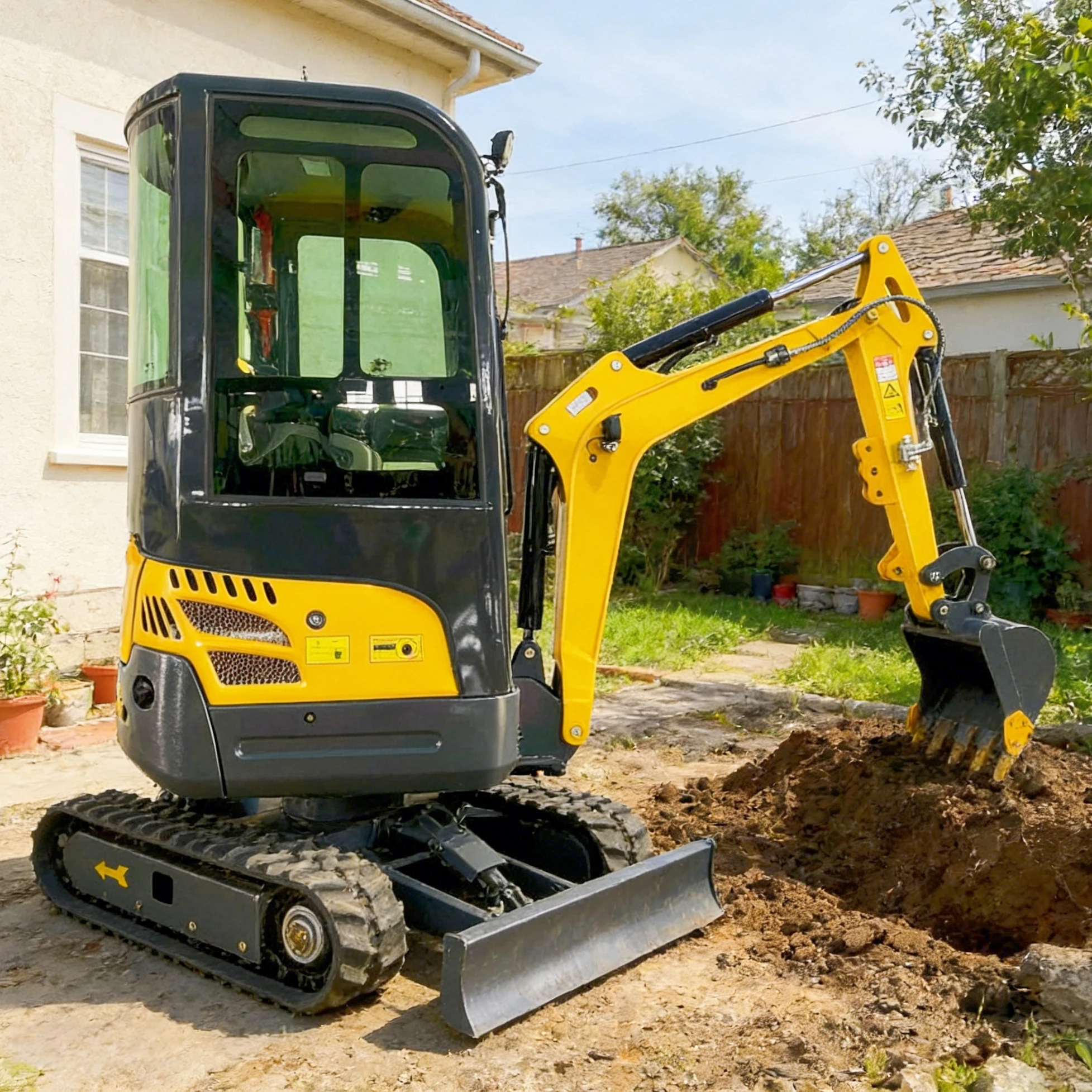 Quick delivery 1.2 Ton Mini Excavator Customized Enclosed Cab Mini Digger Low Noise Design for EU Urban Construction
Quick delivery 1.2 Ton Mini Excavator Customized Enclosed Cab Mini Digger Low Noise Design for EU Urban Construction