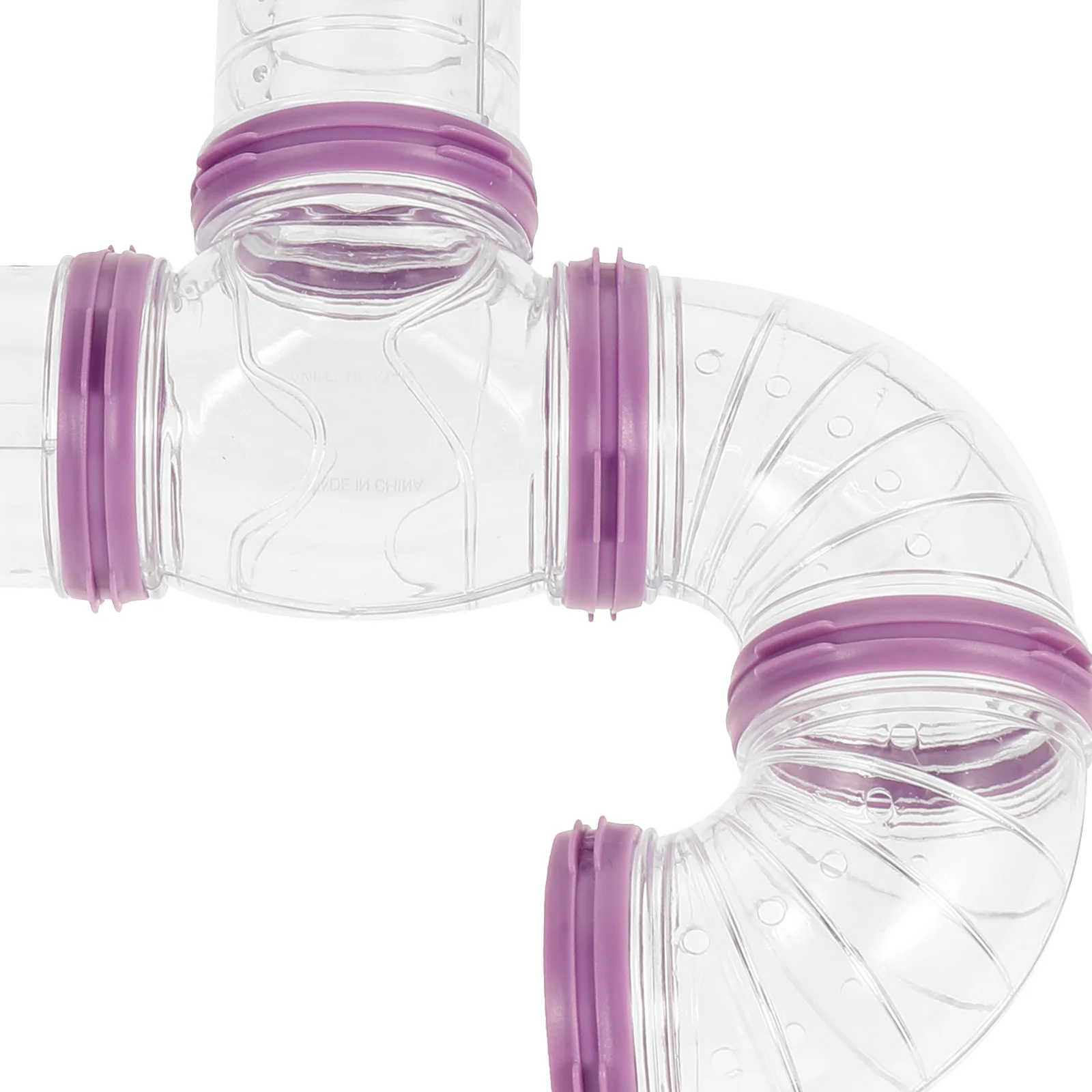 Pipeline Motion Tunnel Hamster Cage Tube Kit Violet Plastic DIY Tunnels Thickened Material Sturdy Long Use Safe Place Explore
Pipeline Motion Tunnel Hamster Cage Tube Kit Violet Plastic DIY Tunnels Thickened Material Sturdy Long Use Safe Place Explore