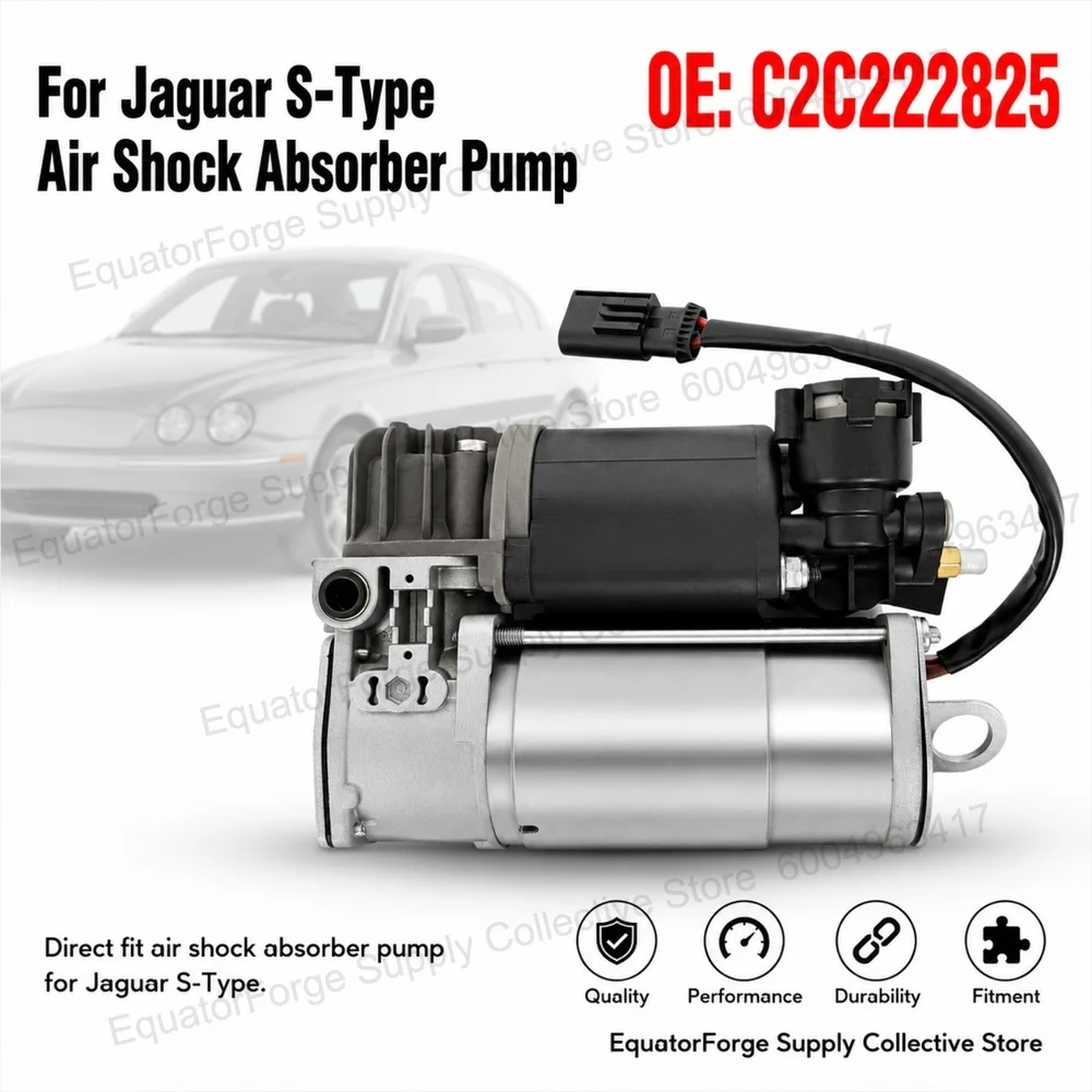 Long Lifespan Anti-corrosion Comfort Ride High Stability Direct Fit Air Shock Absorber Pump for Jaguar S-Type - OE C2C222825
Long Lifespan Anti-corrosion Comfort Ride High Stability Direct Fit Air Shock Absorber Pump for Jaguar S-Type - OE C2C222825