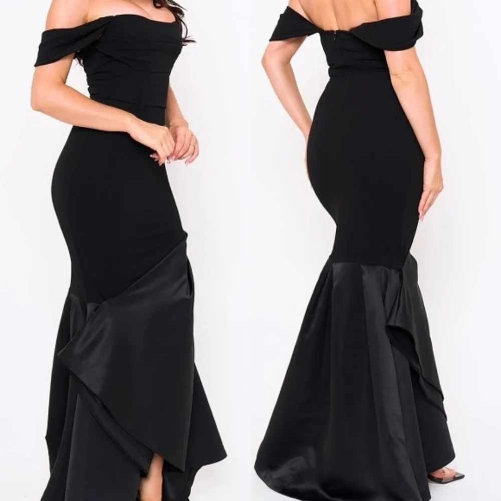 Customized Sexy Exquisite Jersey Pleat Ruched Mermaid Off-the-shoulder Long Dresses Bespoke Occasion Dresses Sizes Available
Customized Sexy Exquisite Jersey Pleat Ruched Mermaid Off-the-shoulder Long Dresses Bespoke Occasion Dresses Sizes Available