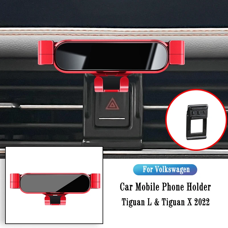 Gravity Car Mobile Phone Holder For Volkswagen VW Tiguan L X 2022 Air Outlet Clip GPS Special Mount Support Bracket Accessories
Gravity Car Mobile Phone Holder For Volkswagen VW Tiguan L X 2022 Air Outlet Clip GPS Special Mount Support Bracket Accessories