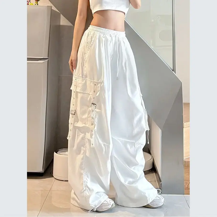 American Hiphop Overalls Trousers Men's Women's Spring Autumn High Street Design Sense Multi-pocket Dancing Wide-leg Pants
American Hiphop Overalls Trousers Men's Women's Spring Autumn High Street Design Sense Multi-pocket Dancing Wide-leg Pants