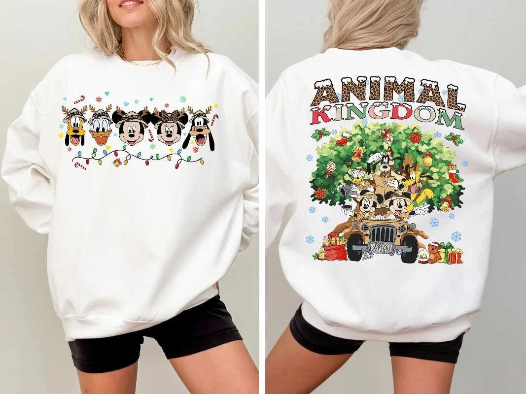 Рубашка с рождественскими огнями Disney «Микки и друзья» «Королевство животных» Wild About Christmas Футболка Диснейленд Одинаковая рубашка
Рубашка с рождественскими огнями Disney «Микки и друзья» «Королевство животных» Wild About Christmas Футболка Диснейленд Одинаковая рубашка