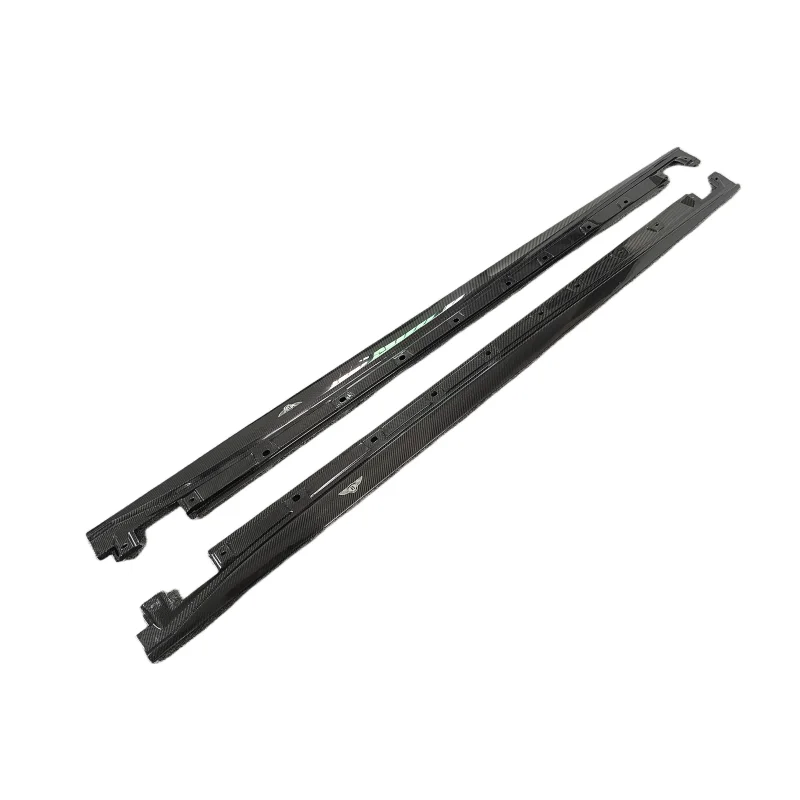 Used for the 2020-2023 Bentley Flying Spur Genuine Carbon Fiber W12 Style Side Skirt Body Kit
Used for the 2020-2023 Bentley Flying Spur Genuine Carbon Fiber W12 Style Side Skirt Body Kit