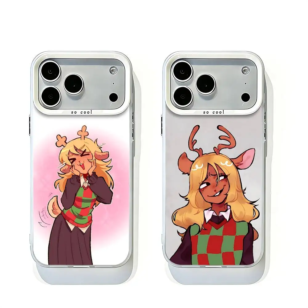 N-Noelle Holiday White Matte So Cool Lens Bumper Printed Cover For iPhone 16 15 17 14 11 12 13 Pro Max
N-Noelle Holiday White Matte So Cool Lens Bumper Printed Cover For iPhone 16 15 17 14 11 12 13 Pro Max