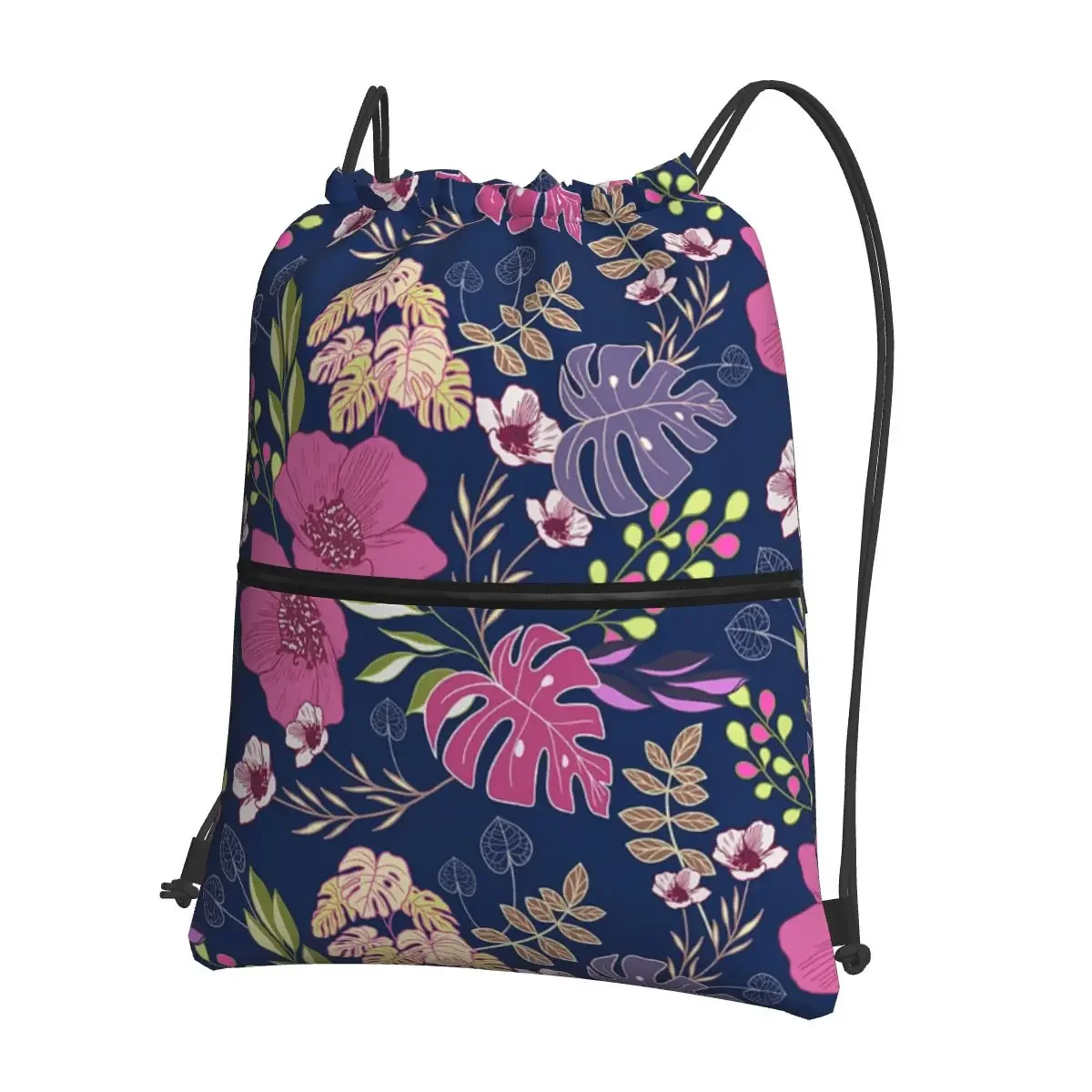 Spring Batik Floral - Blue Portable Backpacks Drawstring Bag Fashion Drawstring Bundle Pocket Book Bags For School Students
Spring Batik Floral - Blue Portable Backpacks Drawstring Bag Fashion Drawstring Bundle Pocket Book Bags For School Students