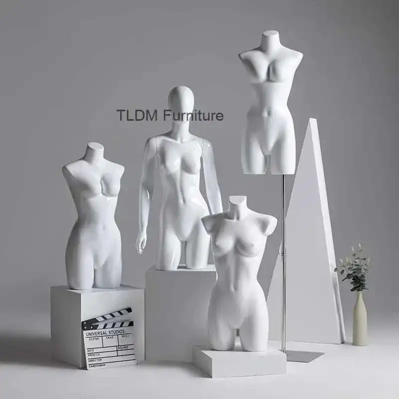 Women's Clothing Store Underwear Mannequins Female Half-length Fake Human Body Swimsuit Bra Underwear Mannequins Display Stand
Women's Clothing Store Underwear Mannequins Female Half-length Fake Human Body Swimsuit Bra Underwear Mannequins Display Stand