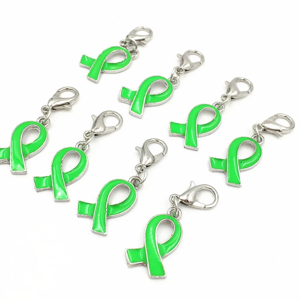 50Pcs Green Ribbon Pendant Alloy Charms Durable Non-Fading DIY Accessories for Women Girls Everyday Party Wear
50Pcs Green Ribbon Pendant Alloy Charms Durable Non-Fading DIY Accessories for Women Girls Everyday Party Wear