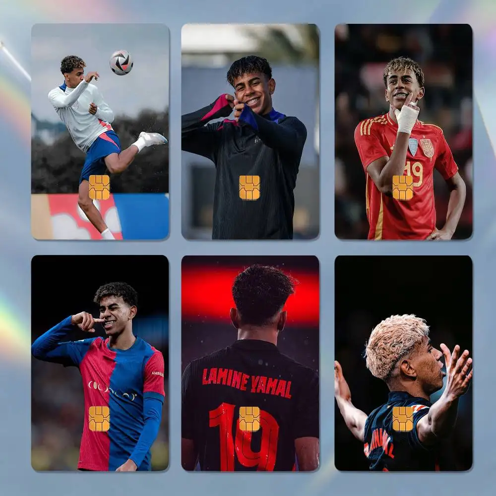 Popular Football Stars L-Lamine Y-Yamal HD Waterproof Card Skins Protective Stickers for Credit Bank Game Cards
Popular Football Stars L-Lamine Y-Yamal HD Waterproof Card Skins Protective Stickers for Credit Bank Game Cards
