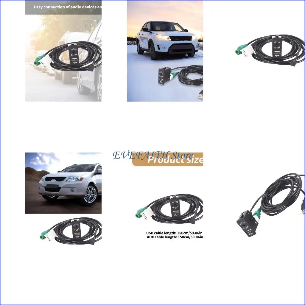 124B AUX in USB-переключатель с USB-кабелем AUX для адаптера E90 E70 F25 F01 F02
124B AUX in USB-переключатель с USB-кабелем AUX для адаптера E90 E70 F25 F01 F02