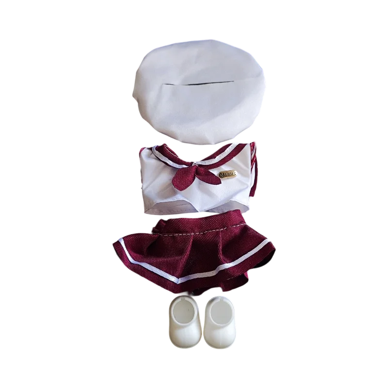 Для 15/17 см милая мини-плюшевая кукла Labubu, одежда, наряд Kawaii Cardcaptor, стиль Сакуры, Labubu Idol, аксессуары для одежды для кукол
Для 15/17 см милая мини-плюшевая кукла Labubu, одежда, наряд Kawaii Cardcaptor, стиль Сакуры, Labubu Idol, аксессуары для одежды для кукол