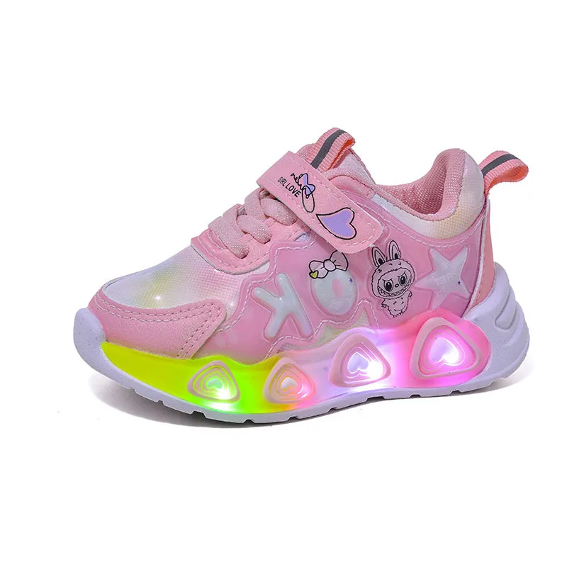 New Children's Sneakers LED Light Illuminated Children's Shoes Boys and Girls Mesh Breathable Casual Sports Shoes 1-6 Year Old
New Children's Sneakers LED Light Illuminated Children's Shoes Boys and Girls Mesh Breathable Casual Sports Shoes 1-6 Year Old