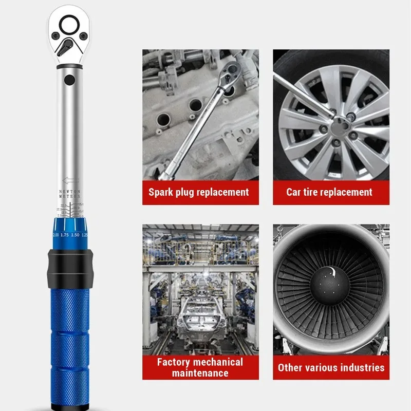 Tool for motorcycle repair and maintenance, torque wrench 3/8 inch drive 5-60 N · m 72 teeth, durable and sturdy
Tool for motorcycle repair and maintenance, torque wrench 3/8 inch drive 5-60 N · m 72 teeth, durable and sturdy