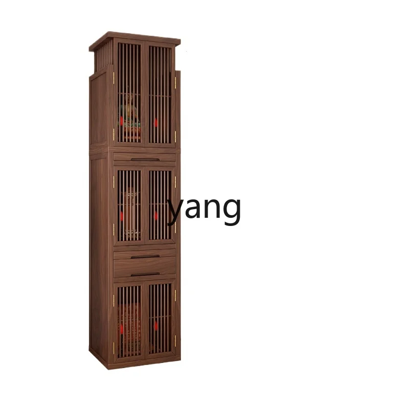 LMM new Chinese black walnut solid wood three-layer Buddhist niche household God of Wealth cabinet Buddhist platform
LMM new Chinese black walnut solid wood three-layer Buddhist niche household God of Wealth cabinet Buddhist platform