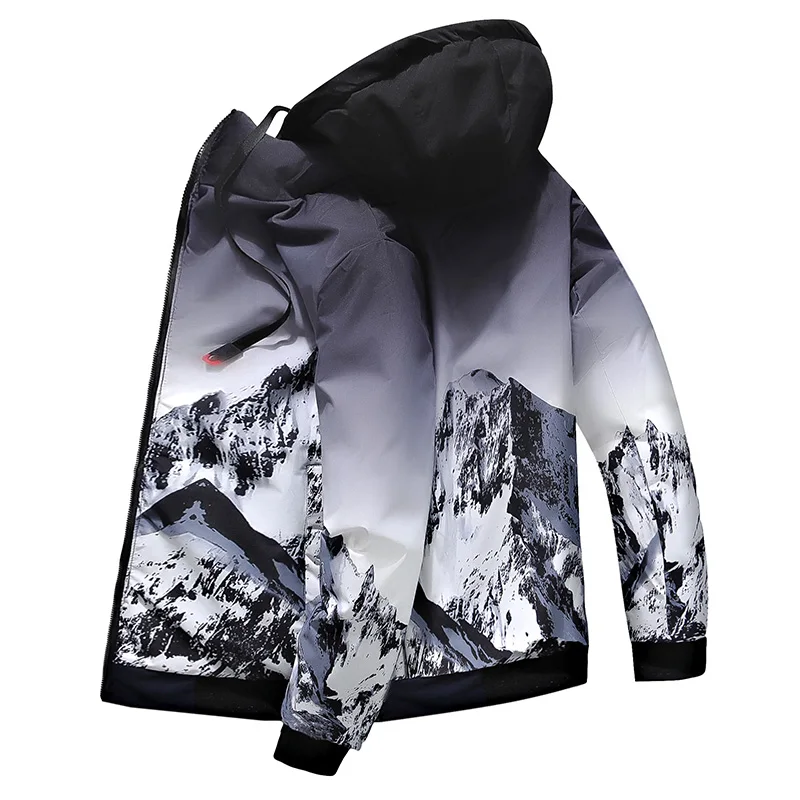 Men Double-sided Wear Winter Parkas Thickened Warm Cotton Mens Hooded Jacket Fashion Casual Clothing Zipper Comfortable Parkas
Men Double-sided Wear Winter Parkas Thickened Warm Cotton Mens Hooded Jacket Fashion Casual Clothing Zipper Comfortable Parkas