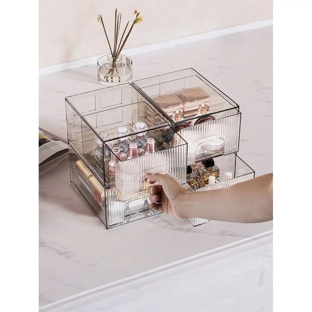 Stackable Storage Drawer Organizer, Makeup Storage Box, Acrylic Drawer Box, Desktop Organizer, Transparent Plastic Storage Box,
Stackable Storage Drawer Organizer, Makeup Storage Box, Acrylic Drawer Box, Desktop Organizer, Transparent Plastic Storage Box,