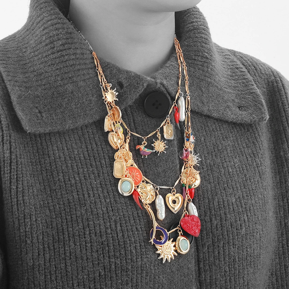 ZAA Vintage Heart-shaped Sun Flower Geometric Pendant Necklace for Women Boho Style Ethnic Style Choker Jewelry Accessories
ZAA Vintage Heart-shaped Sun Flower Geometric Pendant Necklace for Women Boho Style Ethnic Style Choker Jewelry Accessories