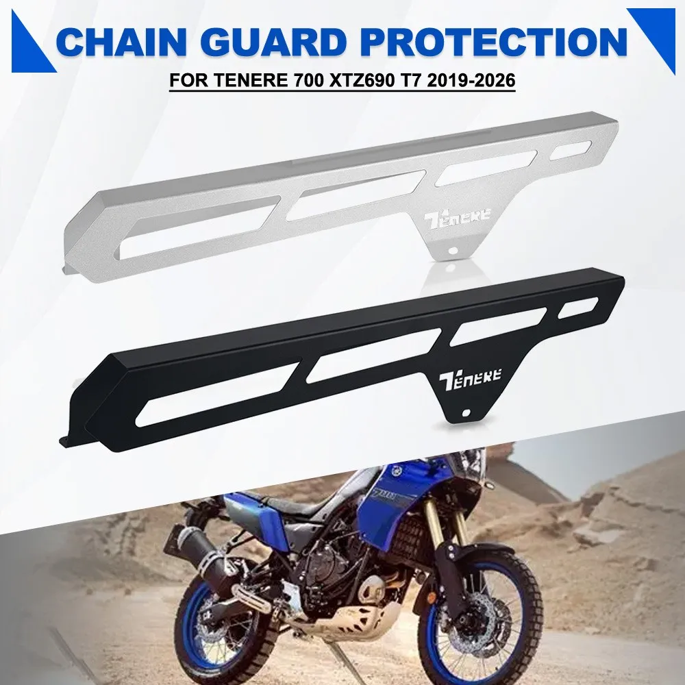 For Yamaha Tenere 700 XTZ690 T7 2019-2021-2022-2023-2024-2025-2026 Tenere XT660Z Rear Wheel Drive Chain Guard Cover Protection
For Yamaha Tenere 700 XTZ690 T7 2019-2021-2022-2023-2024-2025-2026 Tenere XT660Z Rear Wheel Drive Chain Guard Cover Protection