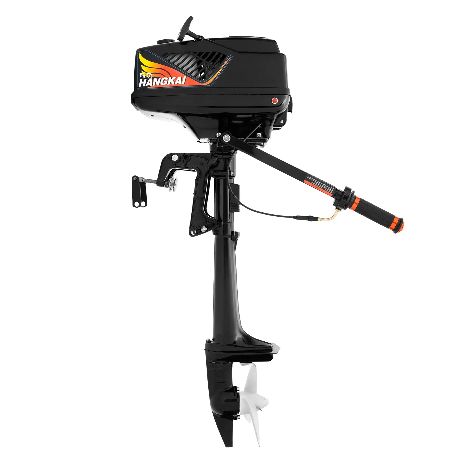 3.6HP 2-Stroke Outboard Motor 55CC Heavy Duty Fishing Boat Engine with Water/Air Cooling CDI System Tiller Control Max 5500RPM
3.6HP 2-Stroke Outboard Motor 55CC Heavy Duty Fishing Boat Engine with Water/Air Cooling CDI System Tiller Control Max 5500RPM