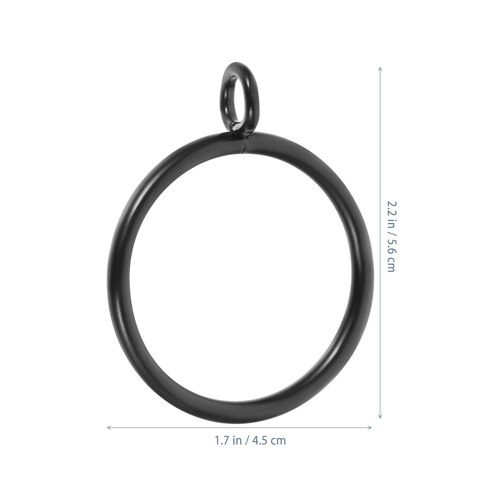 40Pcs Curtain Rings Black Iron Pre-Drilled Hole Easy Install Compatible for 25mm Rod Drapery Rings Curtain Accessories
40Pcs Curtain Rings Black Iron Pre-Drilled Hole Easy Install Compatible for 25mm Rod Drapery Rings Curtain Accessories