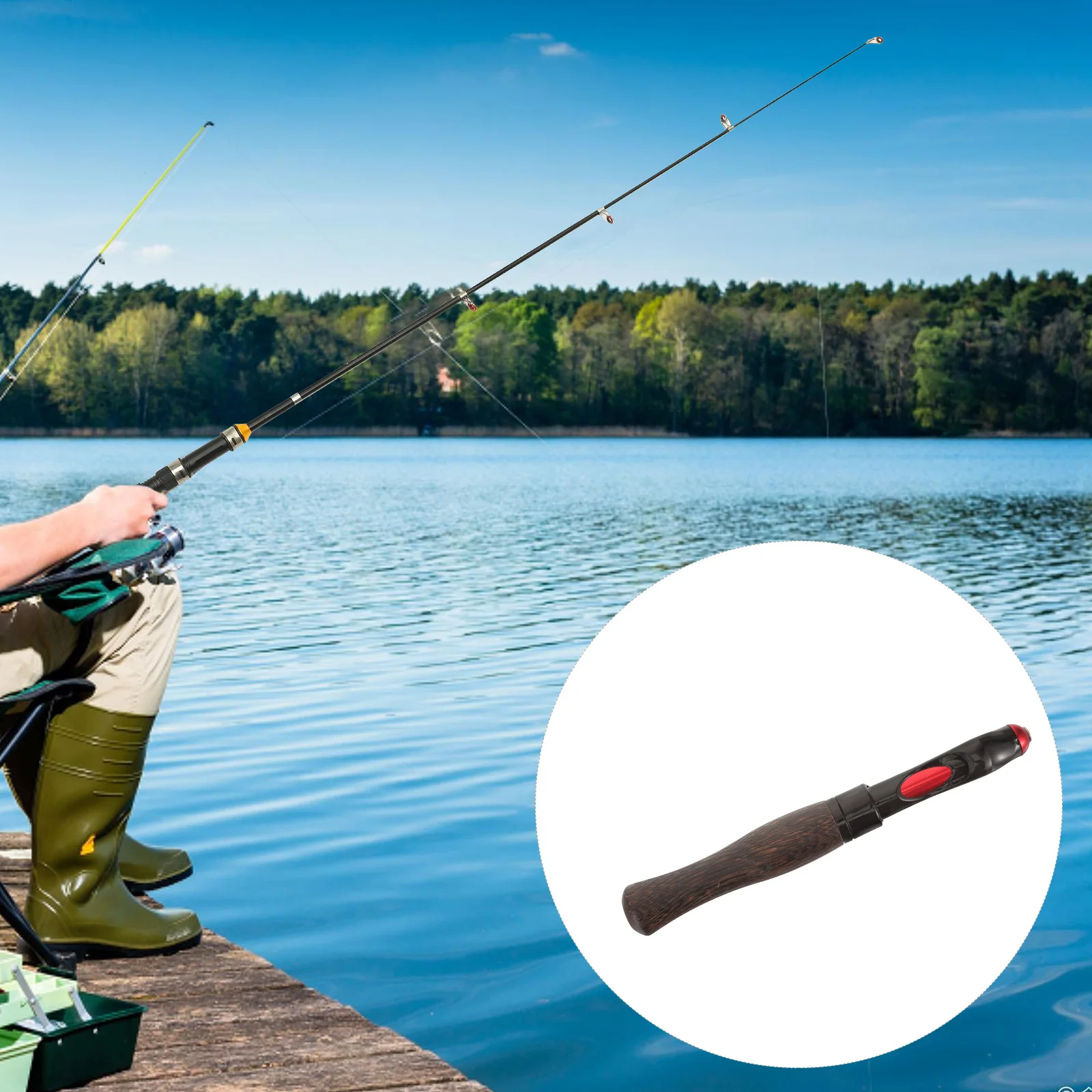 Solid Wood Ice Fishing Rod Multi function H Portable Beach Pole Outdoor Gear Equipment Tool Accessories Sea Rod Holder
Solid Wood Ice Fishing Rod Multi function H Portable Beach Pole Outdoor Gear Equipment Tool Accessories Sea Rod Holder