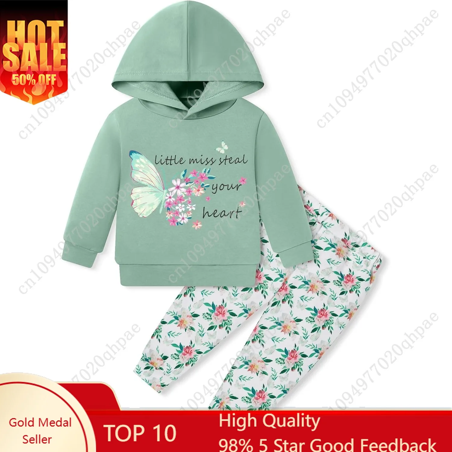 Toddler Girls Clothes Baby Hoodie Sweatshirt Flower Sweatpants Outfits 2pcs Fall Winter Tracksuit Set 18M-6T
Toddler Girls Clothes Baby Hoodie Sweatshirt Flower Sweatpants Outfits 2pcs Fall Winter Tracksuit Set 18M-6T