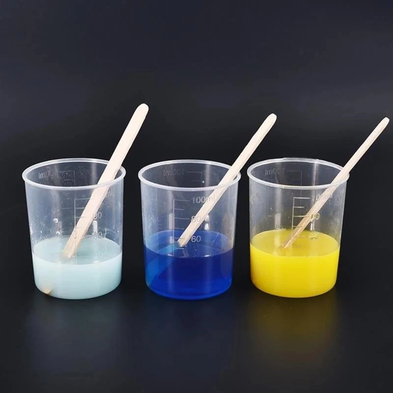 10pc Clear Graduated Plastic Mixing Cups for Epoxy Resin Mixing Molds Easy Clean
10pc Clear Graduated Plastic Mixing Cups for Epoxy Resin Mixing Molds Easy Clean