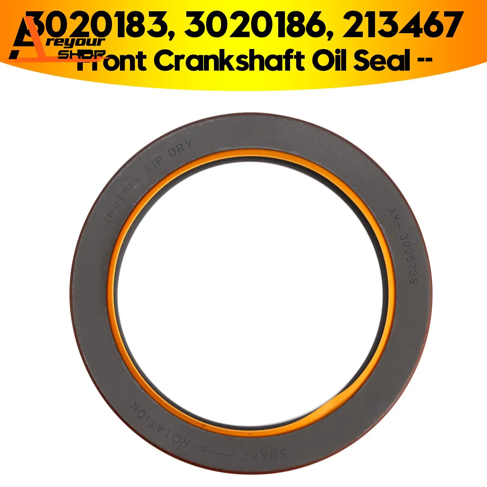 Front Crankshaft Oil Seal for Cummins N14 855 NT NTC 3020183 3020186 213467
Front Crankshaft Oil Seal for Cummins N14 855 NT NTC 3020183 3020186 213467