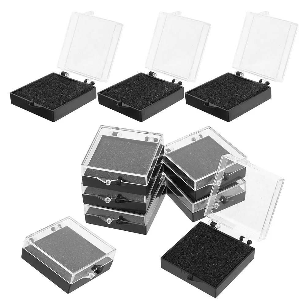 10Pcs Badge Storage Box Jewelry Display Case Pin Brooch Holder Organizer Medal Coin Display Multifunctional Showcase
10Pcs Badge Storage Box Jewelry Display Case Pin Brooch Holder Organizer Medal Coin Display Multifunctional Showcase