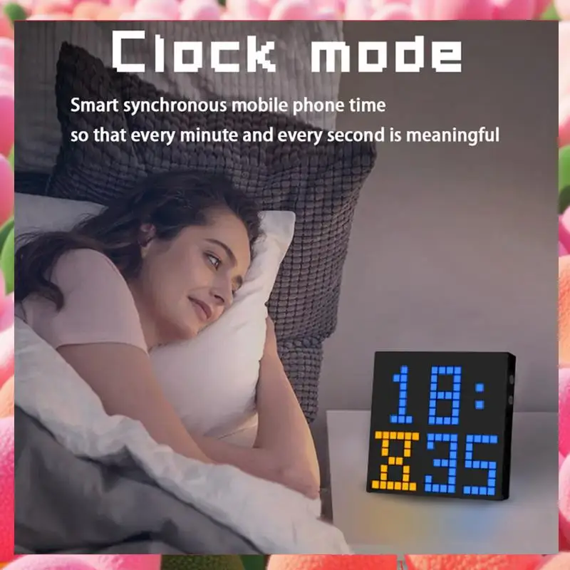 LED Pixel APP Cellphone Control Display 16X16 Programmable Night Light LED Screen For Gaming Decoration EU Plug Durable-ABJU
LED Pixel APP Cellphone Control Display 16X16 Programmable Night Light LED Screen For Gaming Decoration EU Plug Durable-ABJU
