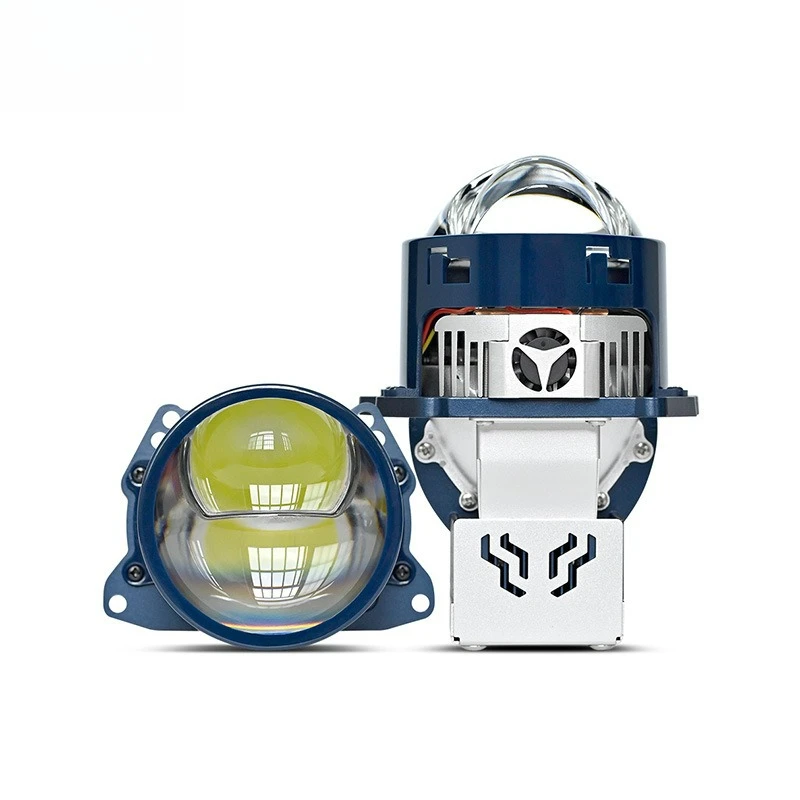 Automotive LED headlights 3-inch double-lens high-power 100W matrix, laser effect integrated far and near LED headlights
Automotive LED headlights 3-inch double-lens high-power 100W matrix, laser effect integrated far and near LED headlights
