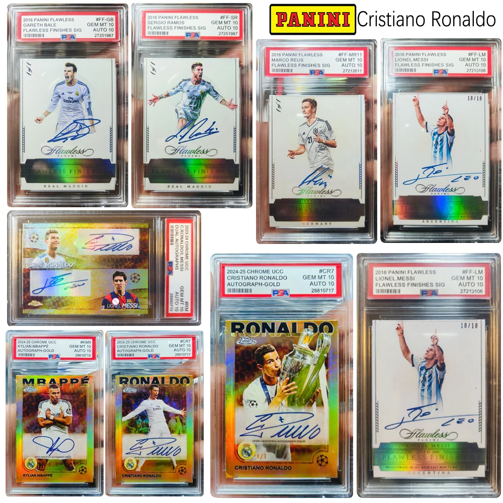 PANINI DIY homemade Messi Ronaldo Mbappe Signature Laser Graded Collector's Card Bricks Boy birthday christmas present GIFTS
PANINI DIY homemade Messi Ronaldo Mbappe Signature Laser Graded Collector's Card Bricks Boy birthday christmas present GIFTS