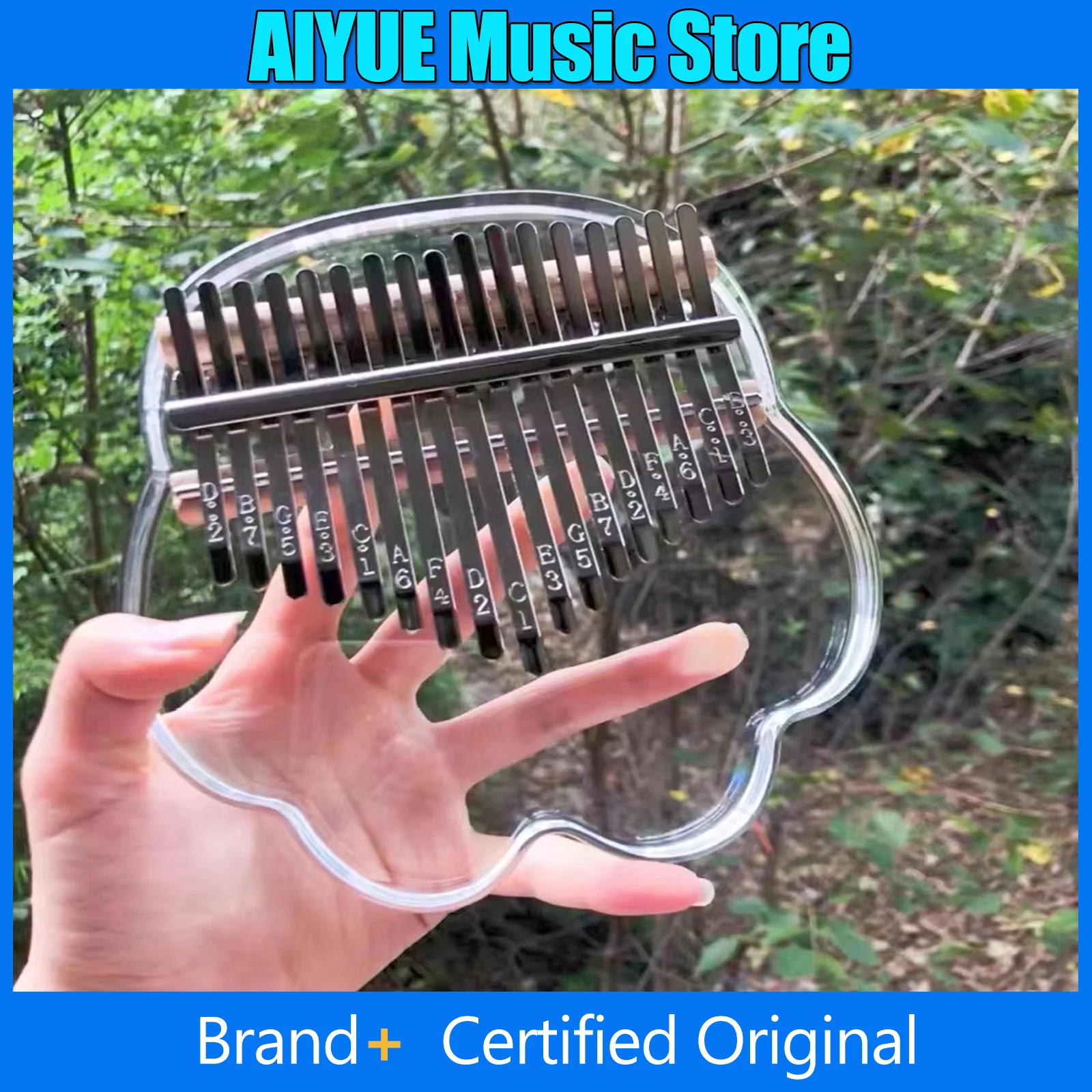 Thumb Piano Case Acrylic Metal Thickened Acrylic Body Plucked Kindergarten Beginner Musical Instrument Parts Accessories
Thumb Piano Case Acrylic Metal Thickened Acrylic Body Plucked Kindergarten Beginner Musical Instrument Parts Accessories