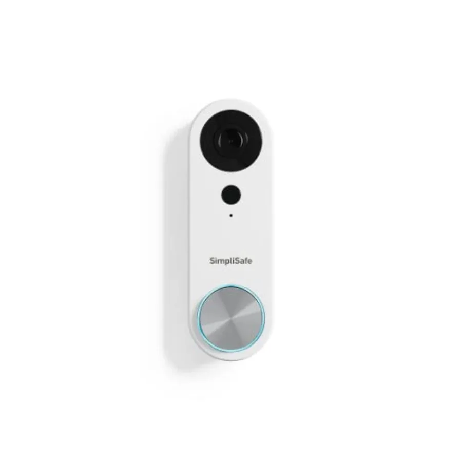 Проводной дверной звонок SimpliSafe 1080p - Совместим с системой домашней безопасности SimpliSafe - Последнее поколение
Проводной дверной звонок SimpliSafe 1080p - Совместим с системой домашней безопасности SimpliSafe - Последнее поколение