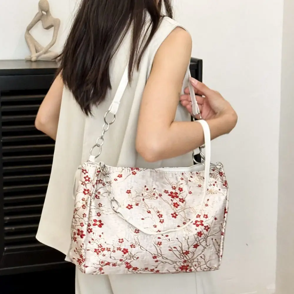 Fashionable Chinese Style Embroidered Tote Bag Aesthetic Casual Floral Shoulder Bag Shopping Travel Women Handbag Lady
Fashionable Chinese Style Embroidered Tote Bag Aesthetic Casual Floral Shoulder Bag Shopping Travel Women Handbag Lady