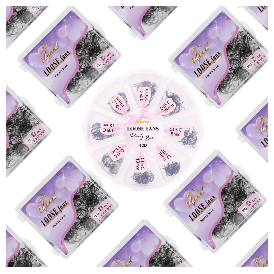 500/600 Fans Loose Fan Eyelash Premade Fans Loose Eyelash Extensions Medium Stem Sharp Thin Pointy Base Mixed Length Loose Fans
500/600 Fans Loose Fan Eyelash Premade Fans Loose Eyelash Extensions Medium Stem Sharp Thin Pointy Base Mixed Length Loose Fans