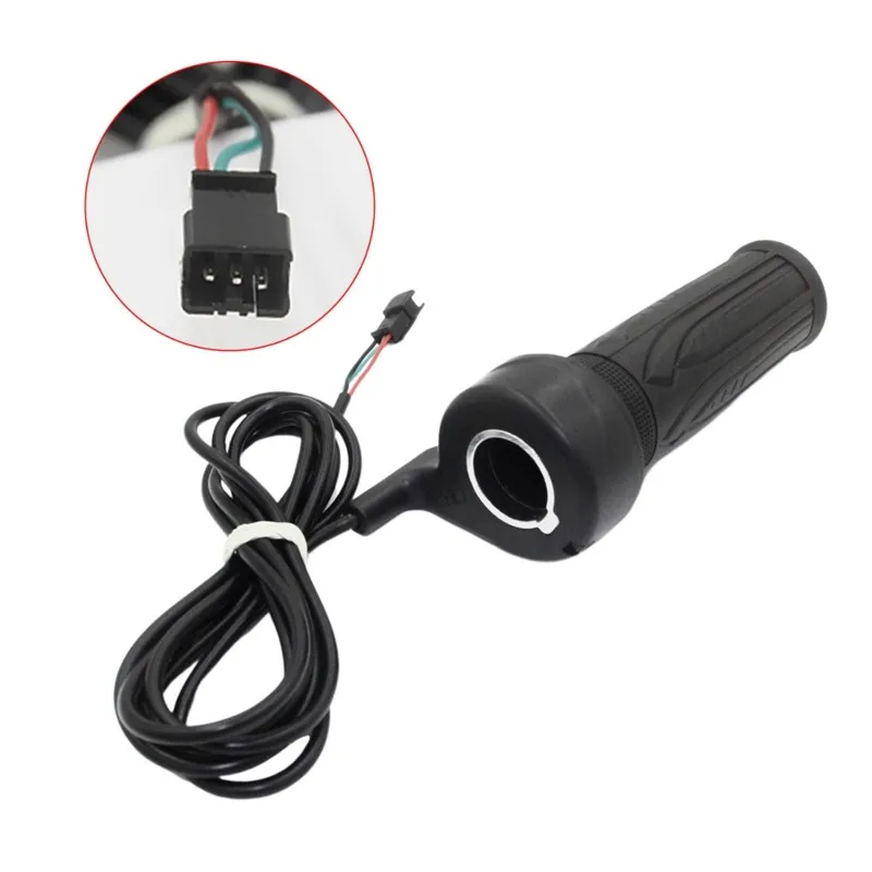 Universal Electric Bike Twist Throttle, 3 Wire Ebike Speed Control Handlebar Grip With 180Cm Cable For E-Scooter
Universal Electric Bike Twist Throttle, 3 Wire Ebike Speed Control Handlebar Grip With 180Cm Cable For E-Scooter