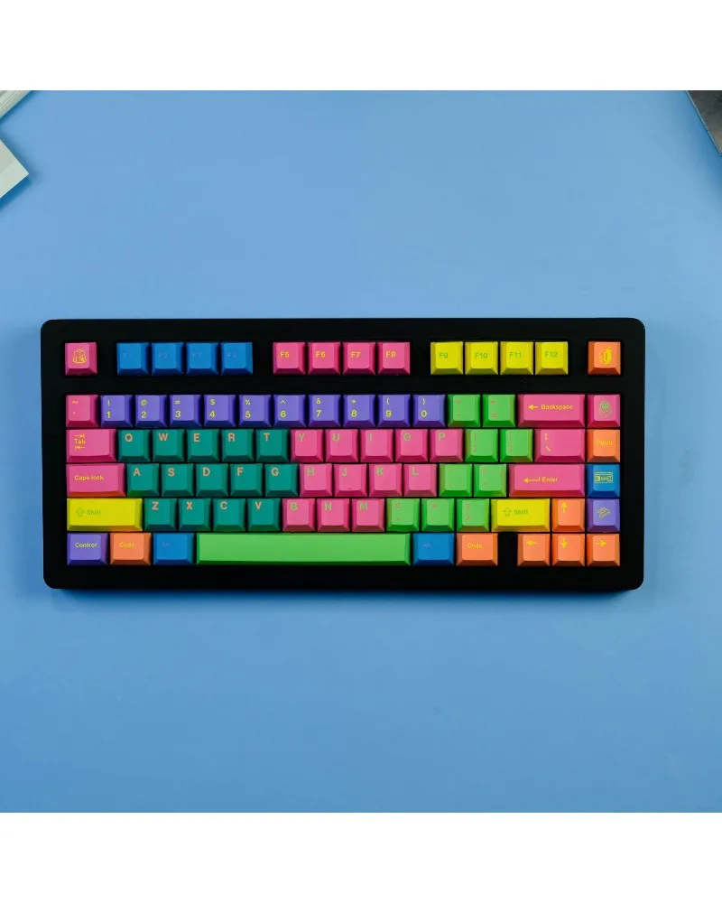 PBT material 129 keys GMK original trench coat hot sublimation suitable for mechanical keyboard custom color keycaps
PBT material 129 keys GMK original trench coat hot sublimation suitable for mechanical keyboard custom color keycaps