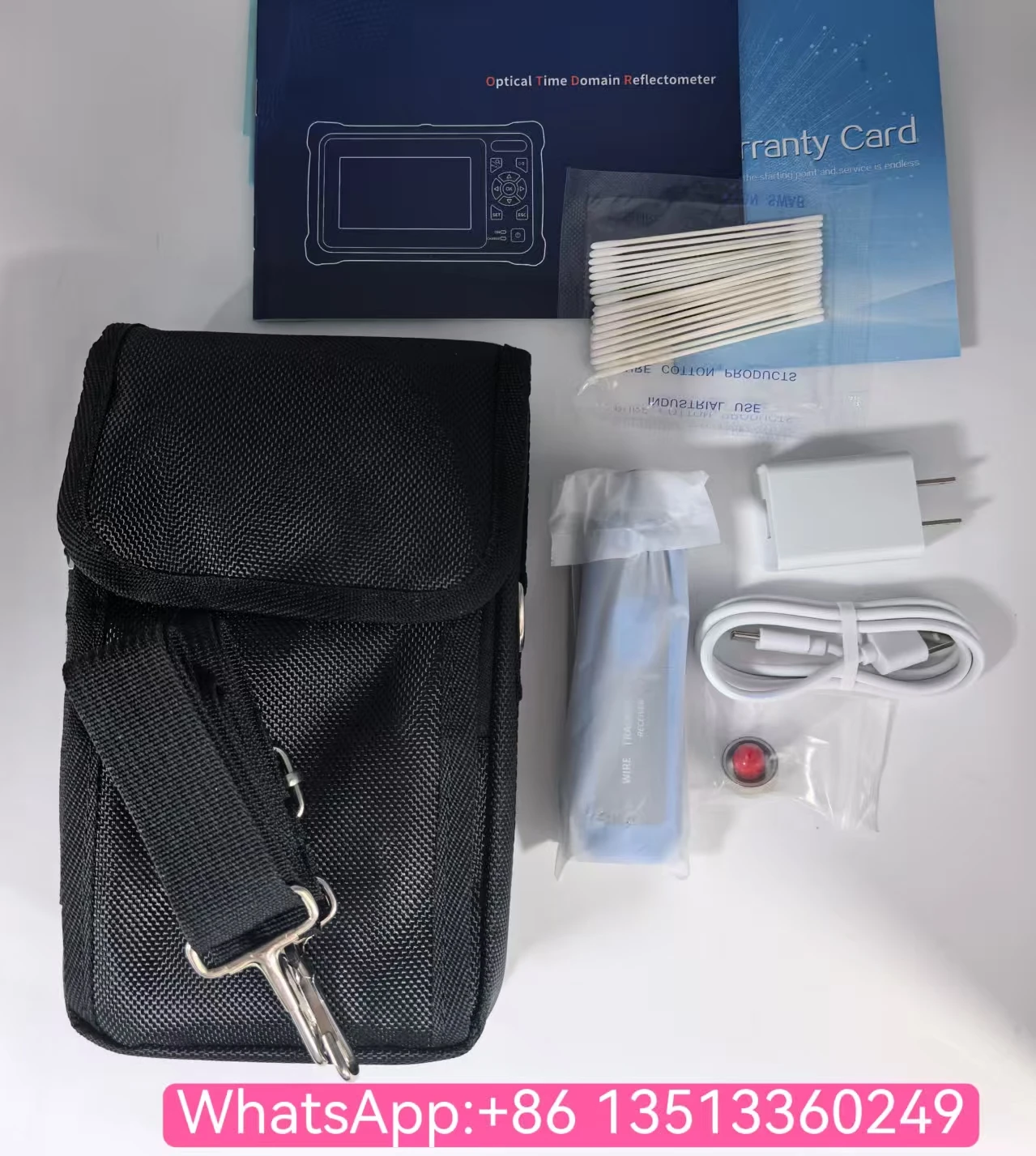 Optical Time Domain Reflectometer OTDR Mini 12-IN-1 FUNCTATIONfor Fiber Optic Testing Precision Measurement Instrument ftth
