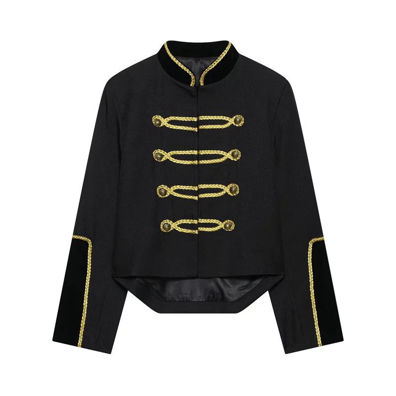 Summer Women's Short Jacket 2026 New Fashion Casual Long Sleeved Outerwear Elegant Women's Coat
Summer Women's Short Jacket 2026 New Fashion Casual Long Sleeved Outerwear Elegant Women's Coat