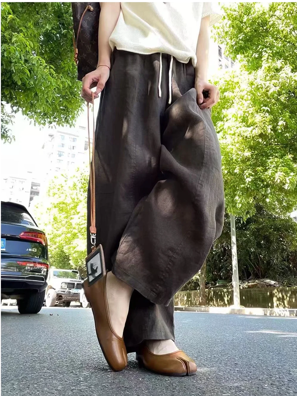 plus Size Casual Wide Leg Pants High Waist Loose Fit Slimming Style Summer New Thin Knife Loose Comfortable Lazy Wind
plus Size Casual Wide Leg Pants High Waist Loose Fit Slimming Style Summer New Thin Knife Loose Comfortable Lazy Wind