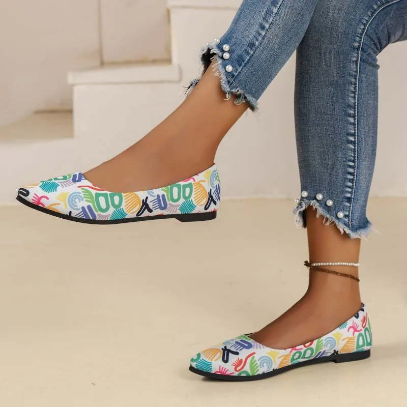 2024 Autumn New Fashion Women's Single Shoes Comfortable and Casual Versatile Flat Shoes for Women
2024 Autumn New Fashion Women's Single Shoes Comfortable and Casual Versatile Flat Shoes for Women