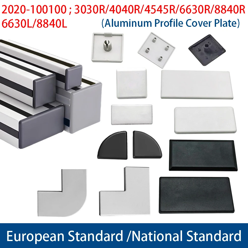 2-100Pcs Black Plastic End Cap Cover Plate Endcap For 2020/2040/3030/3060-100100 3030R/4040R/4545R/8840R EU Aluminum Profile
2-100Pcs Black Plastic End Cap Cover Plate Endcap For 2020/2040/3030/3060-100100 3030R/4040R/4545R/8840R EU Aluminum Profile