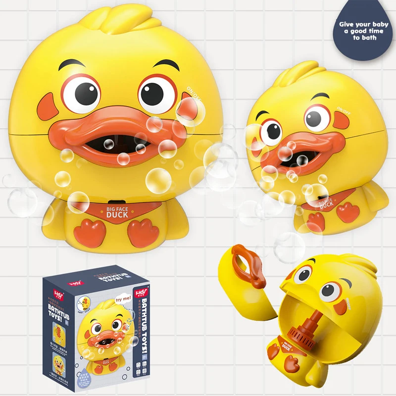 Baby Bath Toys Electric Cartoon Bubble Machine Duck Music Kids Bath Toy Bathtub Automatic Bubble Maker Baby Bathroom Toy For Kid
Baby Bath Toys Electric Cartoon Bubble Machine Duck Music Kids Bath Toy Bathtub Automatic Bubble Maker Baby Bathroom Toy For Kid