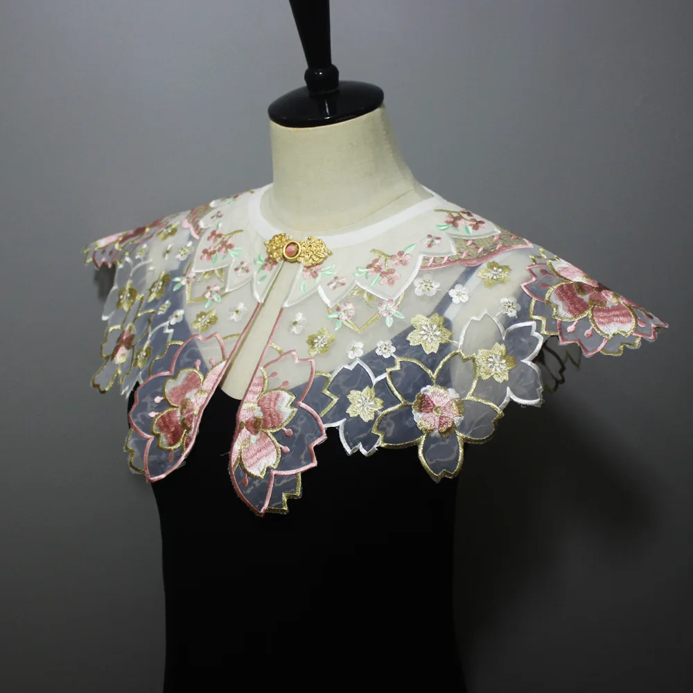 Chinese Style Hanfu Cloud Shoulder Adult Children's European Root Color Shawl Fake Collar
Chinese Style Hanfu Cloud Shoulder Adult Children's European Root Color Shawl Fake Collar