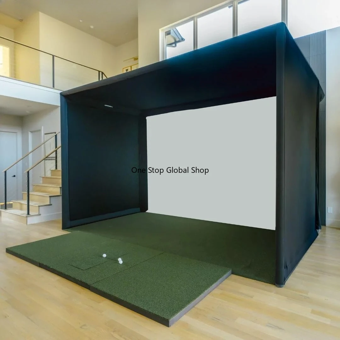Hot Selling Golf Simulator Enclosure Nets 10 X 8 Ft with HD Impact Display Screen for Indoor Outdoor Golf Practice
Hot Selling Golf Simulator Enclosure Nets 10 X 8 Ft with HD Impact Display Screen for Indoor Outdoor Golf Practice