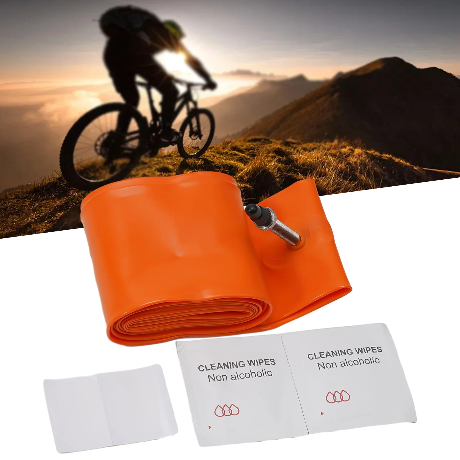 Road Inner Tube Bicycle Tubes PressureResistant Stable For Rim Brake MTB Bike Orange MTB Bike 27.5/29 X1.9-2.3
Road Inner Tube Bicycle Tubes PressureResistant Stable For Rim Brake MTB Bike Orange MTB Bike 27.5/29 X1.9-2.3